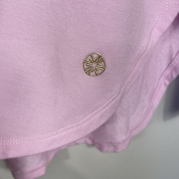 Lilly Pulitzer Luxletic Top Women's M Pink Long Sleeve Activewear Workout Resort - Picture 6 of 11